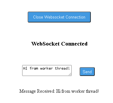 Creating a WebSocket in a WebWorker with Angular